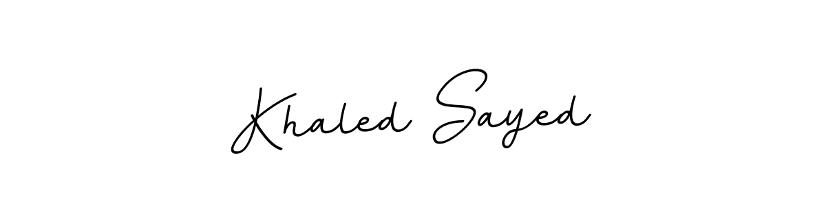 Also You can easily find your signature by using the search form. We will create Khaled Sayed name handwritten signature images for you free of cost using BallpointsItalic-DORy9 sign style. Khaled Sayed signature style 11 images and pictures png