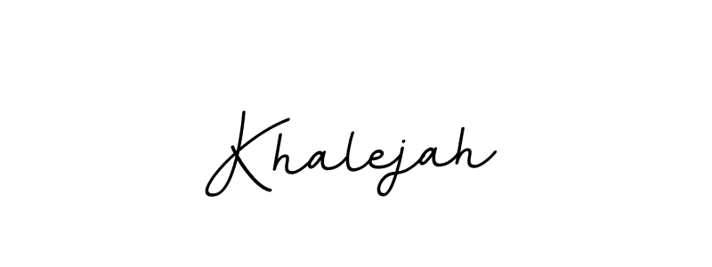 if you are searching for the best signature style for your name Khalejah. so please give up your signature search. here we have designed multiple signature styles  using BallpointsItalic-DORy9. Khalejah signature style 11 images and pictures png