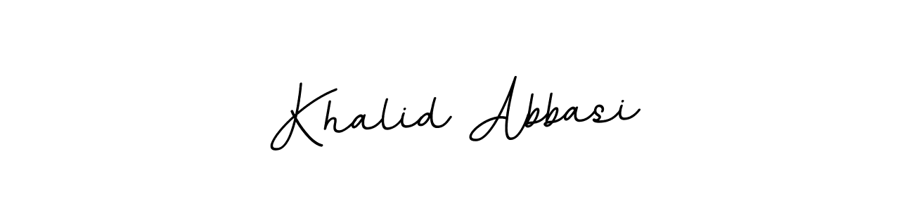 Similarly BallpointsItalic-DORy9 is the best handwritten signature design. Signature creator online .You can use it as an online autograph creator for name Khalid Abbasi. Khalid Abbasi signature style 11 images and pictures png