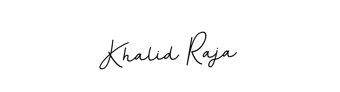 Also we have Khalid Raja name is the best signature style. Create professional handwritten signature collection using BallpointsItalic-DORy9 autograph style. Khalid Raja signature style 11 images and pictures png