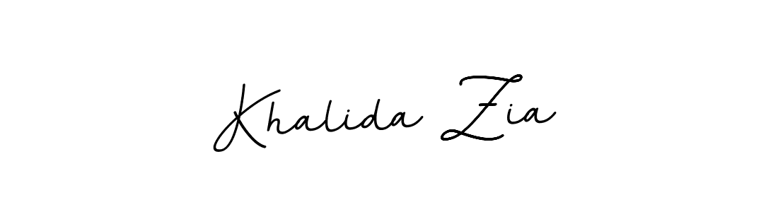 Also we have Khalida Zia name is the best signature style. Create professional handwritten signature collection using BallpointsItalic-DORy9 autograph style. Khalida Zia signature style 11 images and pictures png