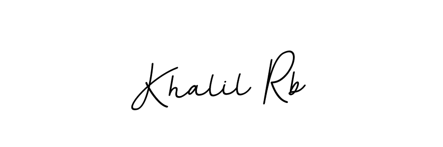 BallpointsItalic-DORy9 is a professional signature style that is perfect for those who want to add a touch of class to their signature. It is also a great choice for those who want to make their signature more unique. Get Khalil Rb name to fancy signature for free. Khalil Rb signature style 11 images and pictures png