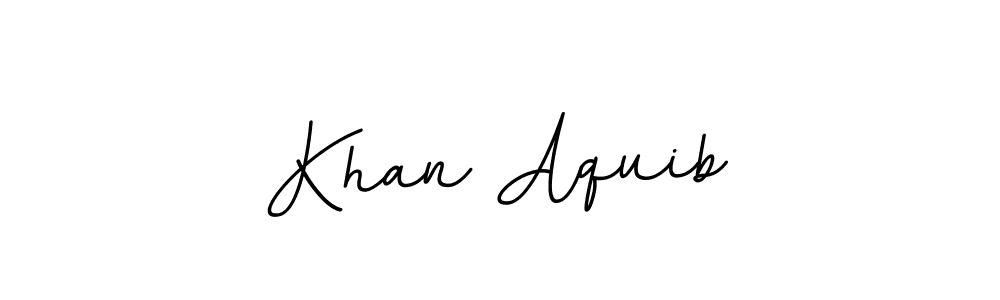This is the best signature style for the Khan Aquib name. Also you like these signature font (BallpointsItalic-DORy9). Mix name signature. Khan Aquib signature style 11 images and pictures png