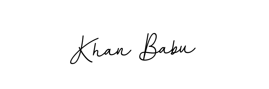 It looks lik you need a new signature style for name Khan Babu. Design unique handwritten (BallpointsItalic-DORy9) signature with our free signature maker in just a few clicks. Khan Babu signature style 11 images and pictures png