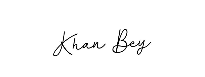 Use a signature maker to create a handwritten signature online. With this signature software, you can design (BallpointsItalic-DORy9) your own signature for name Khan Bey. Khan Bey signature style 11 images and pictures png