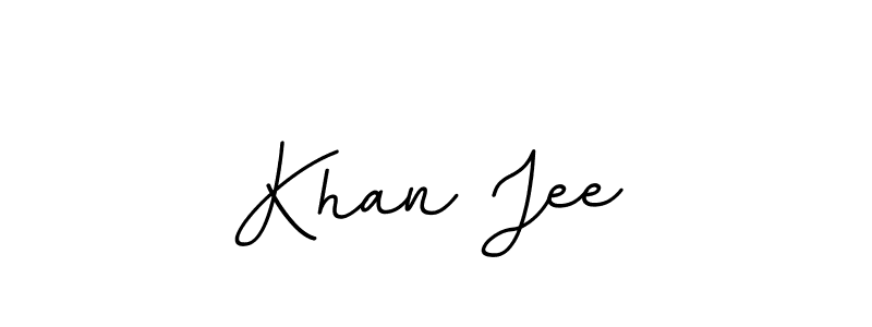 Make a beautiful signature design for name Khan Jee. With this signature (BallpointsItalic-DORy9) style, you can create a handwritten signature for free. Khan Jee signature style 11 images and pictures png