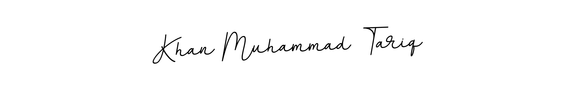 The best way (BallpointsItalic-DORy9) to make a short signature is to pick only two or three words in your name. The name Khan Muhammad Tariq include a total of six letters. For converting this name. Khan Muhammad Tariq signature style 11 images and pictures png