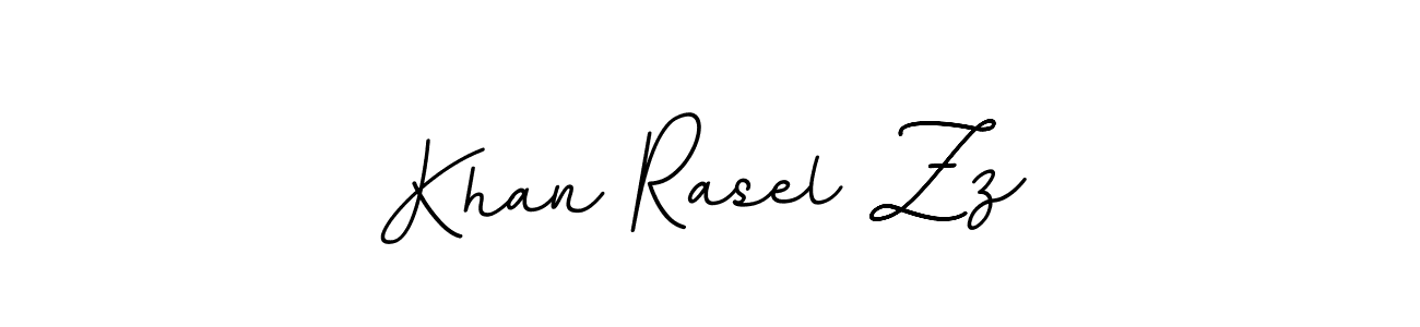 It looks lik you need a new signature style for name Khan Rasel Zz. Design unique handwritten (BallpointsItalic-DORy9) signature with our free signature maker in just a few clicks. Khan Rasel Zz signature style 11 images and pictures png