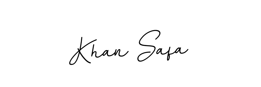 You should practise on your own different ways (BallpointsItalic-DORy9) to write your name (Khan Safa) in signature. don't let someone else do it for you. Khan Safa signature style 11 images and pictures png