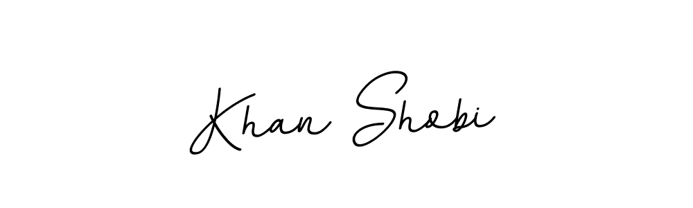 How to make Khan Shobi signature? BallpointsItalic-DORy9 is a professional autograph style. Create handwritten signature for Khan Shobi name. Khan Shobi signature style 11 images and pictures png