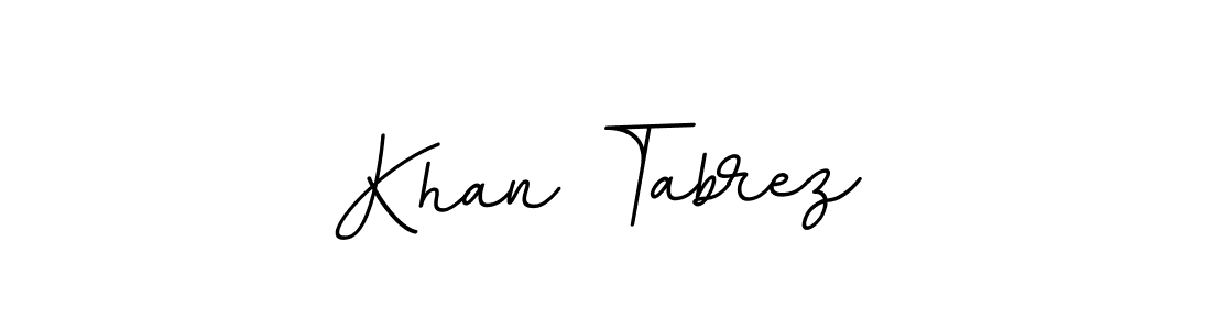 Make a beautiful signature design for name Khan Tabrez. Use this online signature maker to create a handwritten signature for free. Khan Tabrez signature style 11 images and pictures png