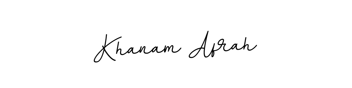 Also we have Khanam Afrah name is the best signature style. Create professional handwritten signature collection using BallpointsItalic-DORy9 autograph style. Khanam Afrah signature style 11 images and pictures png