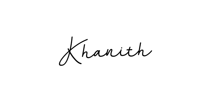 Also we have Khanith name is the best signature style. Create professional handwritten signature collection using BallpointsItalic-DORy9 autograph style. Khanith signature style 11 images and pictures png