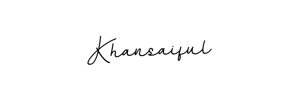 BallpointsItalic-DORy9 is a professional signature style that is perfect for those who want to add a touch of class to their signature. It is also a great choice for those who want to make their signature more unique. Get Khansaiful name to fancy signature for free. Khansaiful signature style 11 images and pictures png