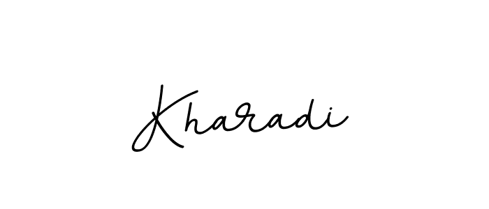 The best way (BallpointsItalic-DORy9) to make a short signature is to pick only two or three words in your name. The name Kharadi include a total of six letters. For converting this name. Kharadi signature style 11 images and pictures png