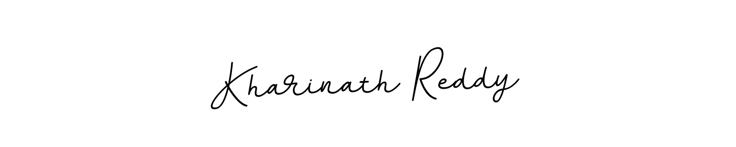 Make a beautiful signature design for name Kharinath Reddy. With this signature (BallpointsItalic-DORy9) style, you can create a handwritten signature for free. Kharinath Reddy signature style 11 images and pictures png