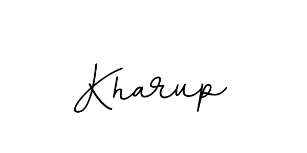 Make a beautiful signature design for name Kharup. With this signature (BallpointsItalic-DORy9) style, you can create a handwritten signature for free. Kharup signature style 11 images and pictures png