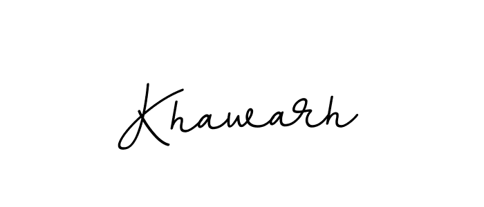 The best way (BallpointsItalic-DORy9) to make a short signature is to pick only two or three words in your name. The name Khawarh include a total of six letters. For converting this name. Khawarh signature style 11 images and pictures png