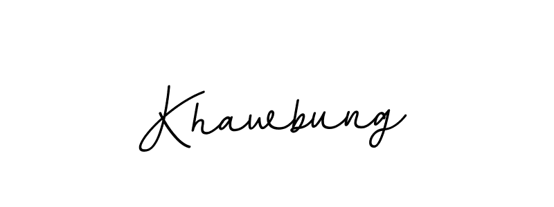 How to make Khawbung signature? BallpointsItalic-DORy9 is a professional autograph style. Create handwritten signature for Khawbung name. Khawbung signature style 11 images and pictures png