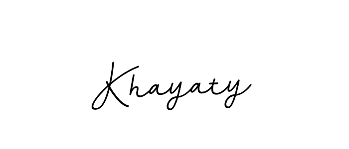 BallpointsItalic-DORy9 is a professional signature style that is perfect for those who want to add a touch of class to their signature. It is also a great choice for those who want to make their signature more unique. Get Khayaty name to fancy signature for free. Khayaty signature style 11 images and pictures png