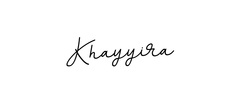 Also You can easily find your signature by using the search form. We will create Khayyira name handwritten signature images for you free of cost using BallpointsItalic-DORy9 sign style. Khayyira signature style 11 images and pictures png