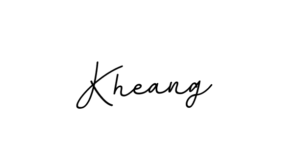 The best way (BallpointsItalic-DORy9) to make a short signature is to pick only two or three words in your name. The name Kheang include a total of six letters. For converting this name. Kheang signature style 11 images and pictures png
