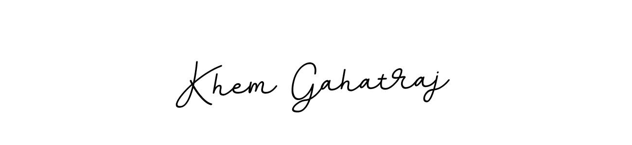 Make a short Khem Gahatraj signature style. Manage your documents anywhere anytime using BallpointsItalic-DORy9. Create and add eSignatures, submit forms, share and send files easily. Khem Gahatraj signature style 11 images and pictures png