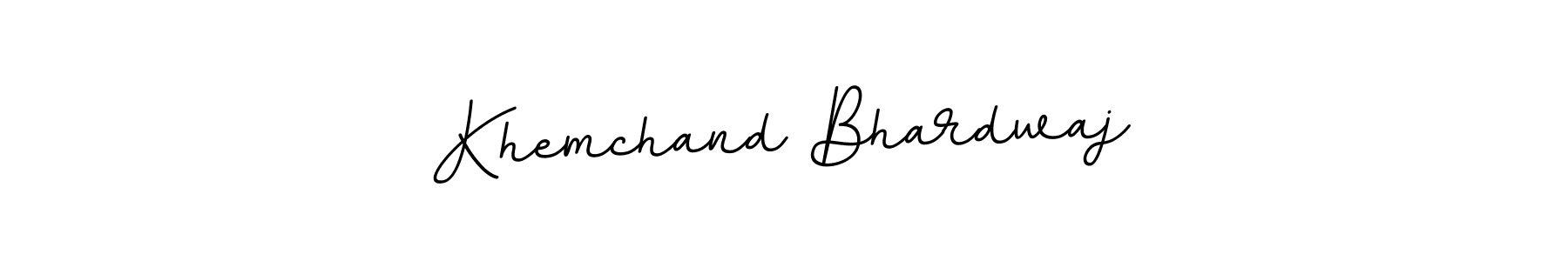 It looks lik you need a new signature style for name Khemchand Bhardwaj. Design unique handwritten (BallpointsItalic-DORy9) signature with our free signature maker in just a few clicks. Khemchand Bhardwaj signature style 11 images and pictures png