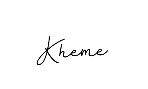 Also we have Kheme name is the best signature style. Create professional handwritten signature collection using BallpointsItalic-DORy9 autograph style. Kheme signature style 11 images and pictures png