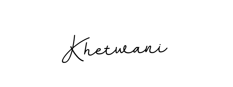 You should practise on your own different ways (BallpointsItalic-DORy9) to write your name (Khetwani) in signature. don't let someone else do it for you. Khetwani signature style 11 images and pictures png