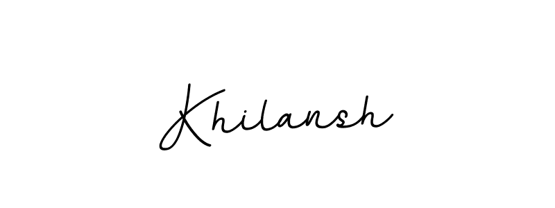 Also You can easily find your signature by using the search form. We will create Khilansh name handwritten signature images for you free of cost using BallpointsItalic-DORy9 sign style. Khilansh signature style 11 images and pictures png