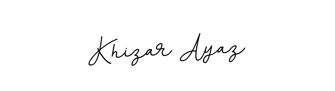 Also You can easily find your signature by using the search form. We will create Khizar Ayaz name handwritten signature images for you free of cost using BallpointsItalic-DORy9 sign style. Khizar Ayaz signature style 11 images and pictures png