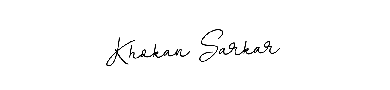 Also we have Khokan Sarkar name is the best signature style. Create professional handwritten signature collection using BallpointsItalic-DORy9 autograph style. Khokan Sarkar signature style 11 images and pictures png