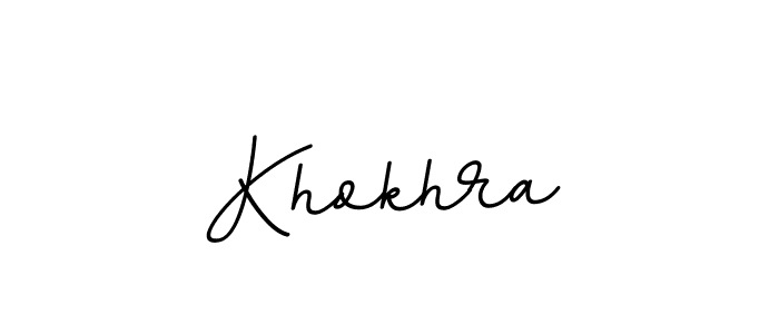 The best way (BallpointsItalic-DORy9) to make a short signature is to pick only two or three words in your name. The name Khokhra include a total of six letters. For converting this name. Khokhra signature style 11 images and pictures png