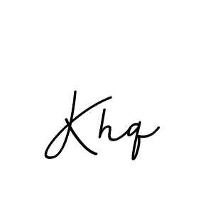 Khq stylish signature style. Best Handwritten Sign (BallpointsItalic-DORy9) for my name. Handwritten Signature Collection Ideas for my name Khq. Khq signature style 11 images and pictures png