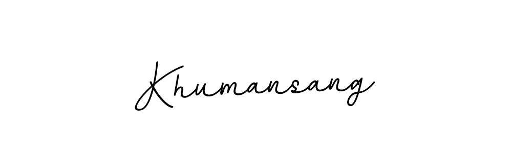 Also You can easily find your signature by using the search form. We will create Khumansang name handwritten signature images for you free of cost using BallpointsItalic-DORy9 sign style. Khumansang signature style 11 images and pictures png