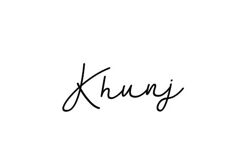 How to Draw Khunj signature style? BallpointsItalic-DORy9 is a latest design signature styles for name Khunj. Khunj signature style 11 images and pictures png