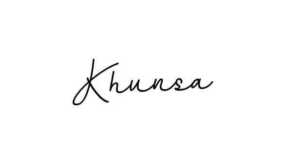 Khunsa stylish signature style. Best Handwritten Sign (BallpointsItalic-DORy9) for my name. Handwritten Signature Collection Ideas for my name Khunsa. Khunsa signature style 11 images and pictures png