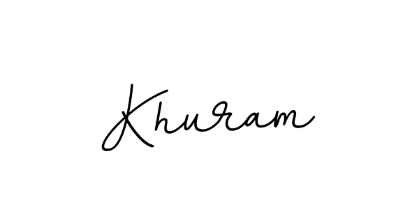 BallpointsItalic-DORy9 is a professional signature style that is perfect for those who want to add a touch of class to their signature. It is also a great choice for those who want to make their signature more unique. Get Khuram name to fancy signature for free. Khuram signature style 11 images and pictures png