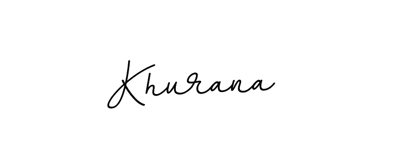 You should practise on your own different ways (BallpointsItalic-DORy9) to write your name (Khurana ) in signature. don't let someone else do it for you. Khurana  signature style 11 images and pictures png