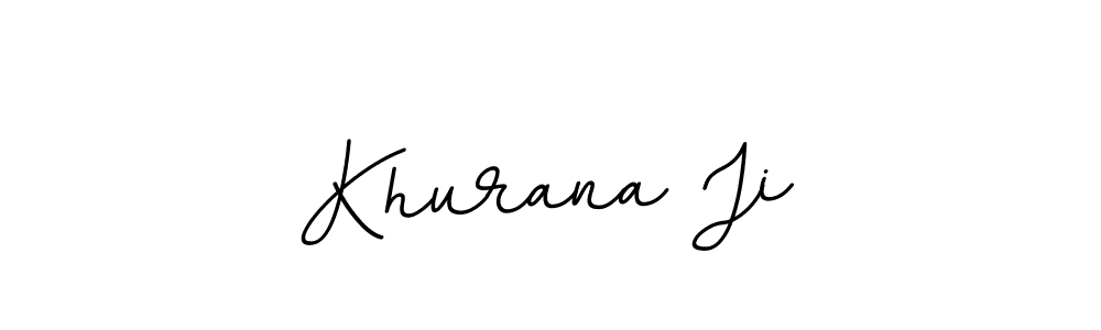 Make a beautiful signature design for name Khurana Ji. Use this online signature maker to create a handwritten signature for free. Khurana Ji signature style 11 images and pictures png