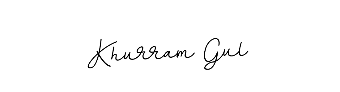 Create a beautiful signature design for name Khurram Gul. With this signature (BallpointsItalic-DORy9) fonts, you can make a handwritten signature for free. Khurram Gul signature style 11 images and pictures png