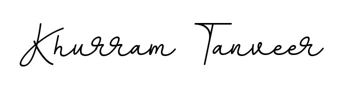 Transform the name Khurram Tanveer into a signature masterpiece using BallpointsItalic-DORy9 font. Ideal for photographers, artists, and creators looking for watermarks. Khurram Tanveer signature style 11 images and pictures png