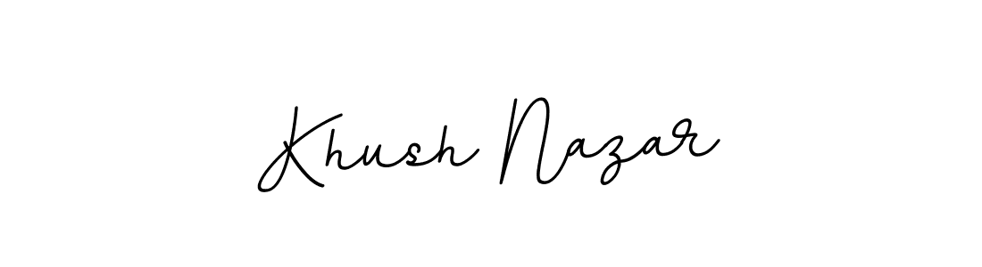 Check out images of Autograph of Khush Nazar name. Actor Khush Nazar Signature Style. BallpointsItalic-DORy9 is a professional sign style online. Khush Nazar signature style 11 images and pictures png