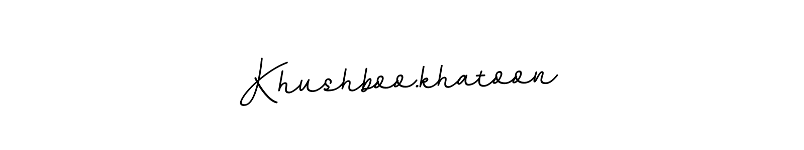 Make a beautiful signature design for name Khushboo.khatoon. Use this online signature maker to create a handwritten signature for free. Khushboo.khatoon signature style 11 images and pictures png