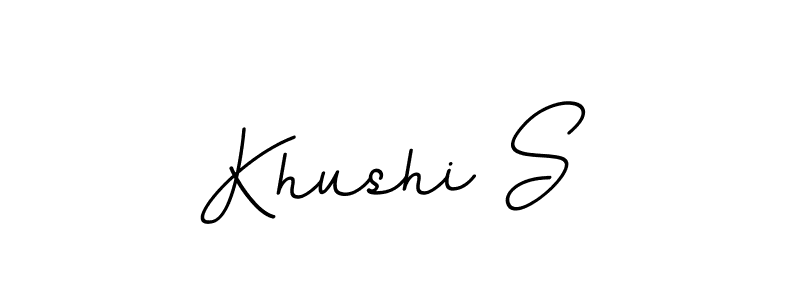 Make a beautiful signature design for name Khushi S. Use this online signature maker to create a handwritten signature for free. Khushi S signature style 11 images and pictures png