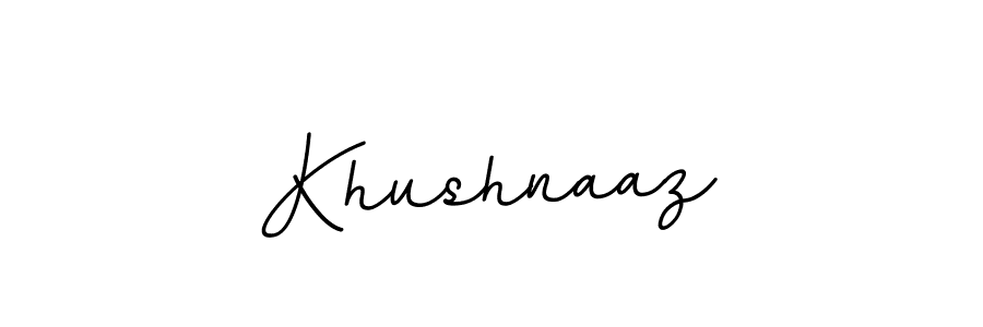 This is the best signature style for the Khushnaaz name. Also you like these signature font (BallpointsItalic-DORy9). Mix name signature. Khushnaaz signature style 11 images and pictures png