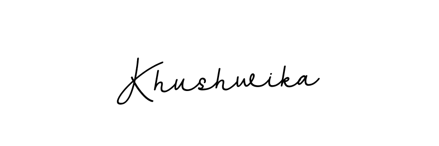 This is the best signature style for the Khushwika name. Also you like these signature font (BallpointsItalic-DORy9). Mix name signature. Khushwika signature style 11 images and pictures png