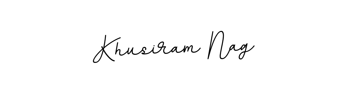 if you are searching for the best signature style for your name Khusiram Nag. so please give up your signature search. here we have designed multiple signature styles  using BallpointsItalic-DORy9. Khusiram Nag signature style 11 images and pictures png