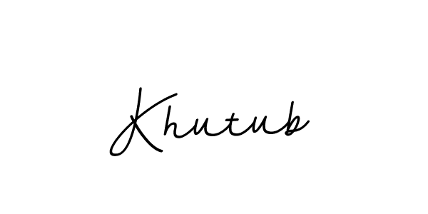 Also we have Khutub name is the best signature style. Create professional handwritten signature collection using BallpointsItalic-DORy9 autograph style. Khutub signature style 11 images and pictures png